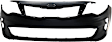 2016 Kia Optima LX - Front and Rear Primed Bumper Cover, USA Built Vehicle, For Models With Standard Type Bumper and Park Assist System, Except Hybrid Model