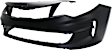 2016 Kia Optima LX - Front and Rear Primed Bumper Cover, USA Built Vehicle, For Models With Standard Type Bumper and Park Assist System, Except Hybrid Model