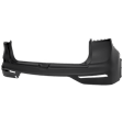 Front and Rear Primed Bumper Cover