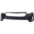 Front and Rear Primed Bumper Cover