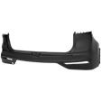 Front and Rear Primed Bumper Cover