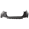 Front and Rear Primed Bumper Cover CAPA Certified