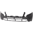 Front and Rear Front - Primed, Rear - Textured Bumper Cover LX 2.5L, 4Cyl