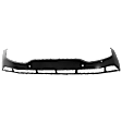 Front, Upper and Lower Primed Bumper Cover CAPA Certified