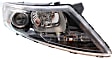 2011 Kia Optima - Driver and Passenger Side Halogen Headlight, With bulb(s),  Korea Built Vehicle, Production Date Up To December 6 2010, OE Replacement, Sedan