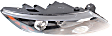 2011 Kia Optima - Driver and Passenger Side Halogen Headlight, With bulb(s),  Korea Built Vehicle, Production Date Up To December 6 2010, OE Replacement, Sedan