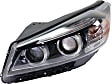 Driver and Passenger Side Headlights, with Bulbs, HID/Xenon, with HID Bulbs and ballast, without Adaptive Headlights