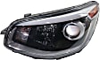 Driver and Passenger Side Headlights, with Bulbs, Halogen, Projector Type
