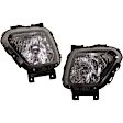 Driver and Passenger Side Halogen Headlight, With bulb(s), OE Replacement, CAPA Certified
