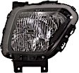 Driver and Passenger Side Halogen Headlight, With bulb(s), OE Replacement, CAPA Certified