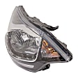 Driver and Passenger Side Headlights, with Bulbs, LED, 4-Door, Sedan, For Models with LED Position Lamp