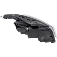 Driver and Passenger Side Headlights, with Bulbs, Halogen, For Models with Adaptive Headlights
