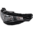 Driver and Passenger Side Halogen Headlight, With bulb(s)