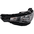 Driver and Passenger Side Halogen Headlight, With bulb(s)
