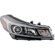 Driver and Passenger Side Halogen Headlight, With bulb(s), OE Replacement, CAPA Certified