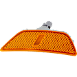 Front, Driver and Passenger Side Side Marker With bulb(s)