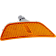 Front, Driver and Passenger Side Side Marker With bulb(s)