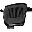 Fog Light Cover - Front, Driver and Passenger Side, Textured Black