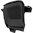 Fog Light Cover - Front, Driver and Passenger Side, Textured Black