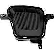 Fog Light Cover - Front, Driver and Passenger Side, Textured Black