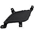 2017-2018 Kia Forte - Front, Driver and Passenger Side Fog Light Cover, Black