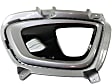 Front, Driver and Passenger Side Fog Light Trims, Chrome