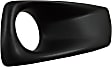 Front, Driver and Passenger Side Fog Light Trims, Black