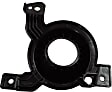Fog Light Cover - Front, Driver and Passenger Side, Black