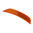 Front, Driver and Passenger Side Bumper Reflector