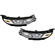 Driver and Passenger Side Driving Lights, with Bulbs