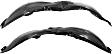 Front, Driver and Passenger Side, Fender Liner