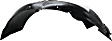 Front, Driver and Passenger Side, Fender Liner