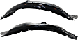 Front, Driver and Passenger Side, Fender Liner