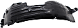 Front, Driver and Passenger Side, Fender Liner, Korea Built Vehicle