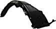 Front, Driver and Passenger Side, Fender Liner