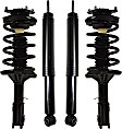 Shock and Fully Loaded Strut - Front and Rear, Driver and Passenger Side, FWD