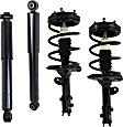 Shock and Fully Loaded Strut - Front and Rear, Driver and Passenger Side, FWD