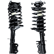 Front, Driver and Passenger Side Fully Loaded Strut
