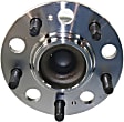2013 Hyundai Sonata - Rear, Driver and Passenger Side Wheel Hub, FWD, 5 Lugs, With Bearing