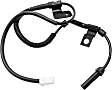 Front, Driver and Passenger Side ABS Speed Sensor Set of 2