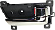 2013 Kia Sorento - Front and Rear, Driver and Passenger Side Chrome Interior Door Handle, With Door Lock Button