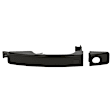 Front, Driver and Passenger Side Primed Exterior Door Handle, With Key Hole