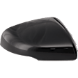 Driver and Passenger Side Mirror Covers, Back Cover, Paintable
