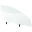 Front, Driver and Passenger Side Door Glasses, Green Tint, Replaces NAGS No. FD22381GTY