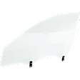 Front, Driver and Passenger Side Door Glasses, Green Tint, Replaces NAGS No. FD22381GTY