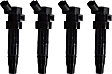 2011-2015 Kia Optima - Ignition Coils, Set of 4, 4/8 Cyl., 2.0/2.4L/4.6L/5.0L, Engines