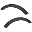 Rear, Driver and Passenger Side Fender Trim, Textured Black