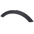 Rear, Driver and Passenger Side Fender Trim, Textured Black