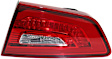 Driver and Passenger Side, Inner LED Tail Light, With bulb(s), OE Replacement