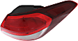 2018 Kia Forte - Driver and Passenger Side, Outer Halogen Tail Light, With bulb(s), Mounts on Body, OE Replacement